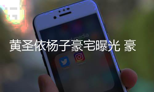 如宫殿大到说子豪宅曝光 黄圣豪华话有回音依杨